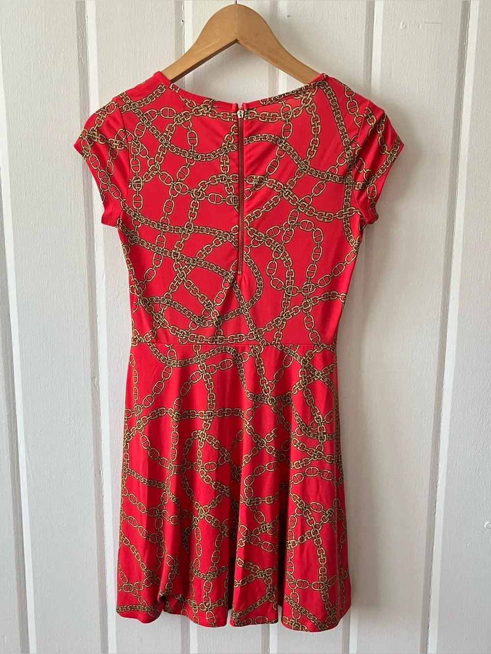 Michael Kors Chain Link Printed Dress